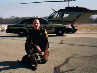 BADEN'S DUTCH SHEPHERDS DOG AND HANDLER 